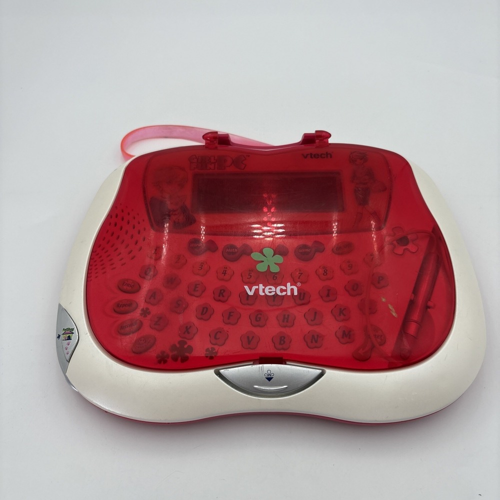 Vintage Pink VTech Girl Fun PC Toy with.